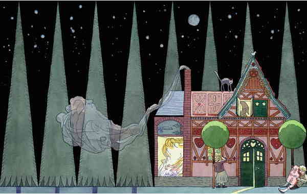 Illustration zu 'Hänsel und Gretel' von Markus Lefrançois