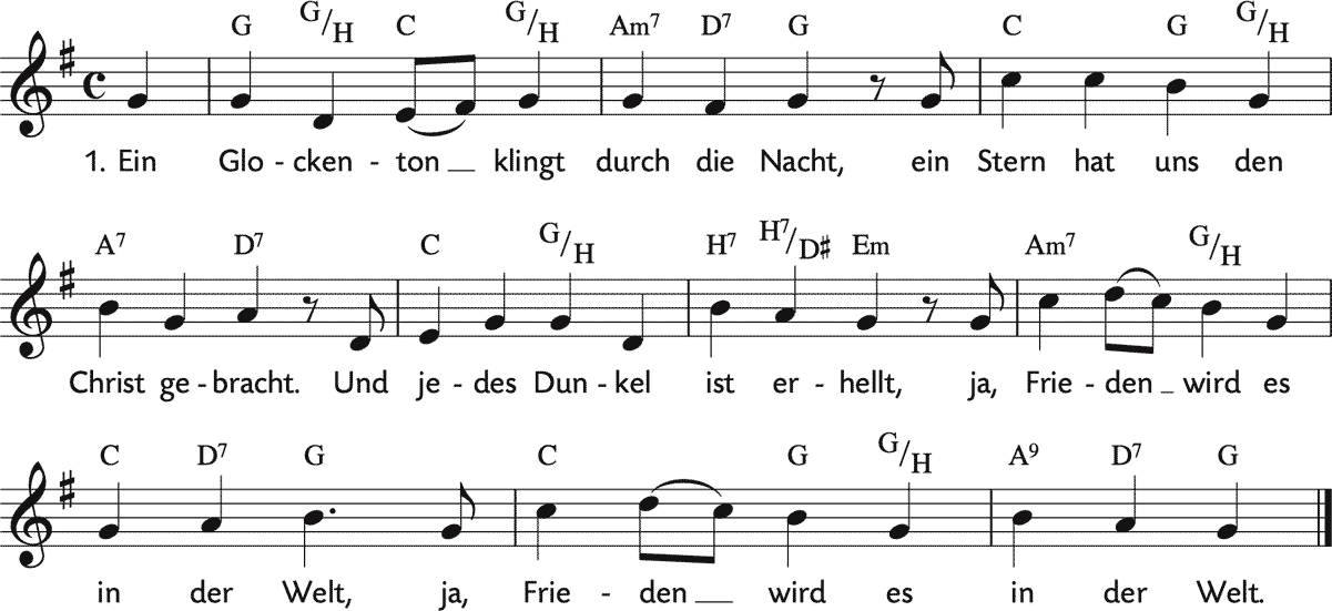 Noten 'Die Weihnachtszeit'