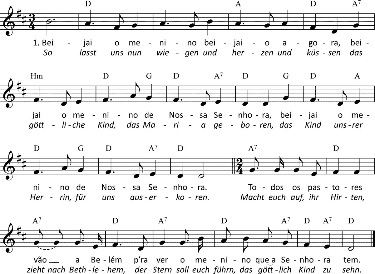 Noten 'Cancao de Natal'